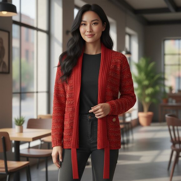 Balmain Elegant Cardigan - Picture 3 of 12